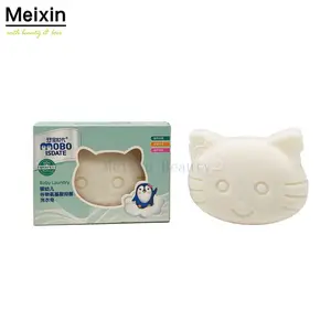 Meixin באיכות גבוהה תינוק אמבטיה שמפו חלב סבון ילדים בר סבון טבעי