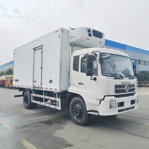 Camion <span class=keywords><strong>frigorifique</strong></span> Dongfeng 10 tonnes pour la vente de crème glacée et de produits alimentaires, fourgonnette réfrigérée pour aliments à vendre - Product Image 1