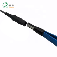 Prises et câbles électrochirurgicaux de forceps européens bipolaires réutilisables de haute qualité conducteur en cuivre