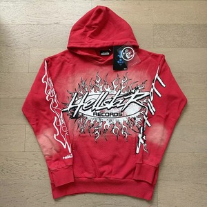 Sudaderas con Capucha Hip Hop Hell Star de Alta Calidad, 100% Algodón, Impresión DTG 1 a 1, Estilo Vintage para Hombre, Tejido de Punto Otoñal, Disponibles en Stock - Product Image 1