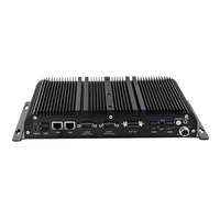 Boîtier en aluminium Design sans ventilateur I5-10210U I7-10610U Quad Core 8 Thread DDR4 Linux Barebone System Industrial Mini PC