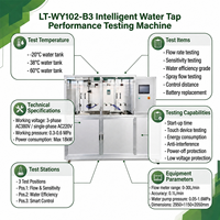 Testeur de sensibilité du débit d'eau ultra-précis Lituo pour robinets à cartouche céramique, norme GB 18145, 220V/380V 1