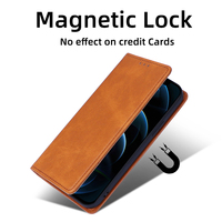 Étui de téléphone à rabat magnétique de luxe pour Redmi 17 Redmi Note 17 15 Pro 14 Pro+ 13 12 Plus 11 Étui de téléphone en cuir de type portefeuille