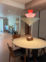 XCP64246 Lustre en métal design moderne Suspension colorée en forme de fleur pour l'éclairage intérieur de la maison