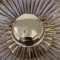 Jantes en alliage d'aluminium chromé JUWA 24/26 pouces, PCD 120,65/127 mm, construction à rayons multiples pour remplacement