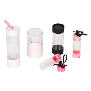 Tùy chỉnh xách tay PVC Ống Vuông hồ sơ Chất lượng hộp nhựa cho trò chơi Pad Lưu trữ hình trụ Hộp ống giấy - Product Image 2