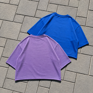 Nuova T-shirt Estiva alla <span class=keywords><strong>Moda</strong></span> con Stampa di Lettere, Top Unisex Ampio e Distintivo Stile <span class=keywords><strong>Street</strong></span> - Product Image 2
