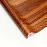 Holzmaserung PVC-Dekorfolie für Drucker, Kunststoff für Fenster, Holzmaserung PVC-Folie, Dekorfolien für Möbel