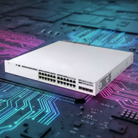 Bon prix, nouveau commutateur réseau 9300l 48p Full Poe C9300l-48pf-4x-e