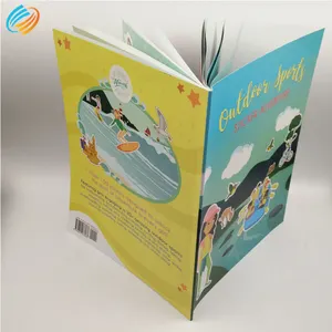 OEM ODM colore foglio di copertina del libro di raccolta di attività sticker servizio di stampa