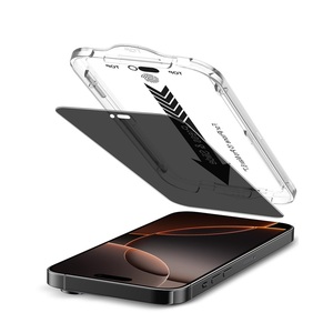 Pellicola Protettiva Privacy Anti-Spia in Vetro Temperato 9H a Copertura Totale con Kit di Installazione per 12/13/14/15/16/<span class=keywords><strong>SE</strong></span>/XR/11 - Product Image 1