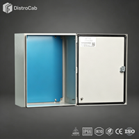 Boîtier de commande de machine CNC résistant aux chocs IP66 IK10, petit boîtier d'opération HMI pour projet solaire extérieur DistroCab EB