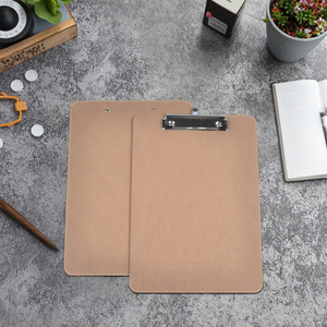 2025 mới XS tùy chỉnh A4 A5 A3 có thể gập lại MDF clipboards FC kim loại gỗ gỗ Acrylic trống thăng hoa lưu trữ cho văn phòng lớp học - Product Image 5