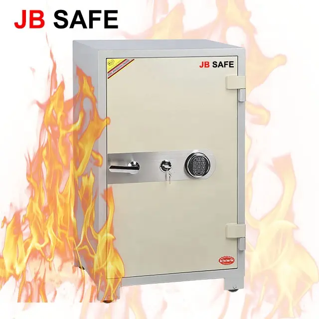 JB Security – coffre-fort de dépôt d'armoire de résistance au feu à domicile avec 2 heures ignifuge
