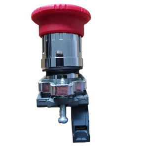 Botón de Paro de Emergencia Tipo Hongo Rojo XB4BS8442 de 40mm, ZB4BZ102 de 22mm con Bloqueo y Liberación, 1NC, Corriente 10A, 220V - Product Image 3