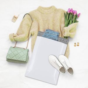 Bolsas de Correo de Plástico Polivinílico Autoadhesivas, Reciclables, Ecológicas, Impermeables, Precio de Fábrica, Bolsas de Envío Personalizadas - Product Image 6