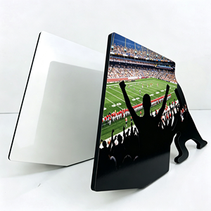 Cadres <span class=keywords><strong>photo</strong></span> sportifs par sublimation, faits à la main, écologiques, forme rectangulaire, support en bois, impression UV, revêtement brillant, décoration intérieure, cadeau - Product Image 5