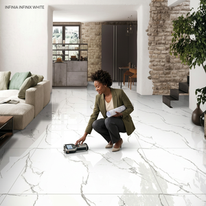 600x1200 Carreaux de luxe modernes Carreaux de céramique en porcelaine brillante à motifs de marbre pour l'intérieur de la maison, le mur de la villa et le sol du salon - Product Image 2