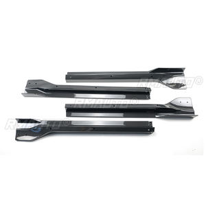 Pour Jeep Grand Cherokee SRT/SRT8/Trackhawk 2012-2021 Kit carrosserie 4 pièces : extensions de jupes latérales, séparateurs, lames de pare-chocs et ailerons - Product Image 5