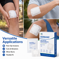 Apósito Adhesivo Estéril No Tejido para Heridas 6x7cm, Fabricante OEM de Marca Privada
