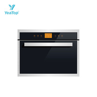 Four à micro-ondes encastrable 4-en-1 de 35 L grande capacité avec grill électrique numérique à convection pour la cuisson à domicile