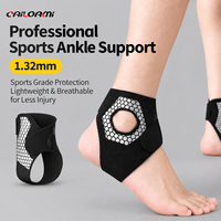 Orthèse de cheville sportive professionnelle respirante à compression 3D pour le basketball, la course à pied et la prévention des entorses