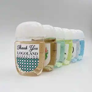 Gel desinfectante de manos portátil, perfumado, tamaño de viaje, Grado Alimenticio 62%, 70%, 75% de alcohol étnico, 29ml - Product Image 1