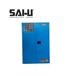 SAI-U 45Gallon Recessed Lockable Chemicals Flammable Liquid Storage Safety Cabinet With FM