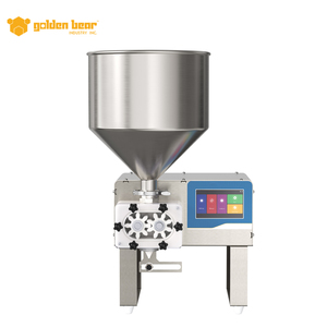 Máquina de llenado cuantitativo pequeña con servomotor y pantalla táctil para miel, crema y pasta espesa - Product Image 4