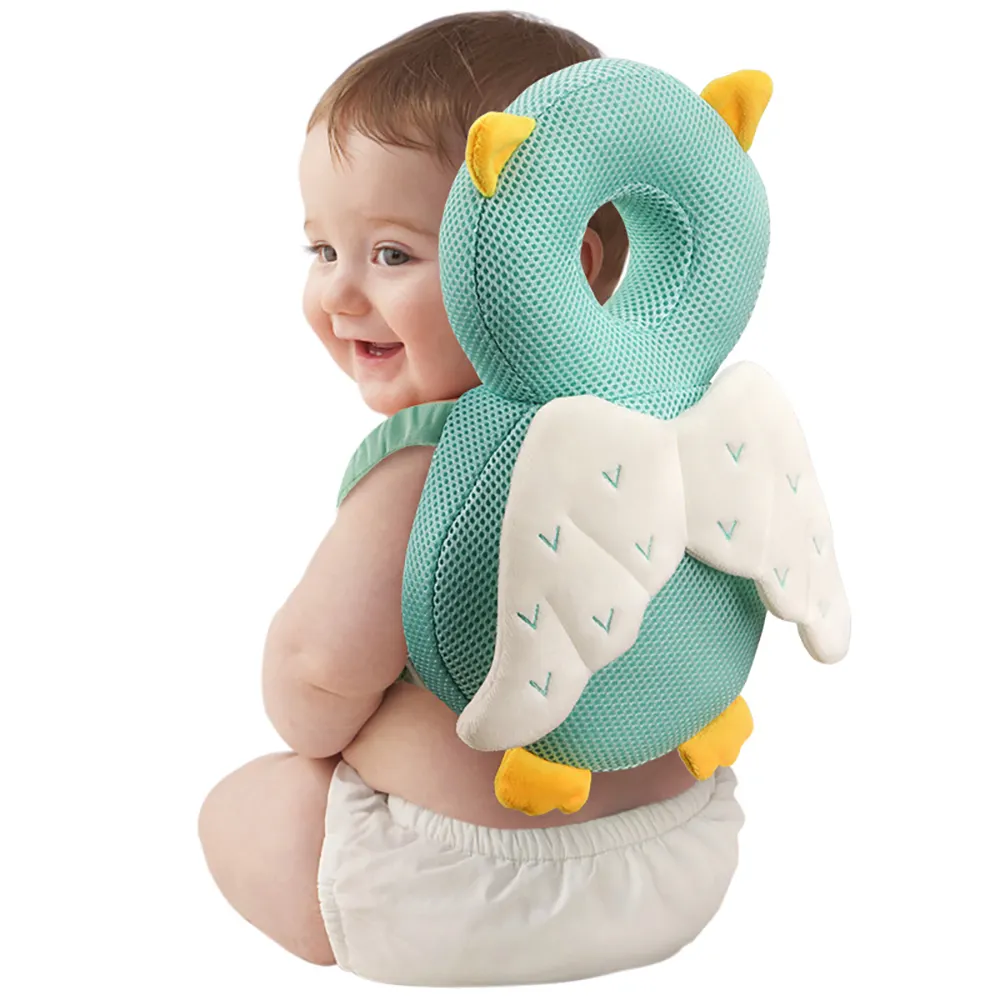 Baby Head Protection Cushion Backpack Wear Protective Pillow Plush Stuffed Animal Backpack For Protective Baby Head