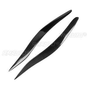 1 par de cubiertas de fibra de carbono real para faros delanteros de coche, para Lexus IS250 IS300 2006 2007 2008 2009 2010 2011 2012 - Product Image 2