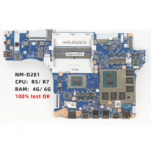 Placa Base GY55M GY55N NM-D281 para Portátil Legion 5P-15ARH05H con CPU R5-4600H R7 4800H, 100% Probada - Product Image 1
