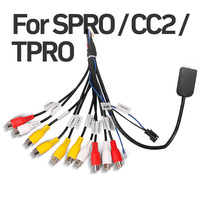 TEYES-Adaptador de salida de línea de coche, Cable de salida multifuncional 8 RCA AV para blau-punkt Grundig VDO CD