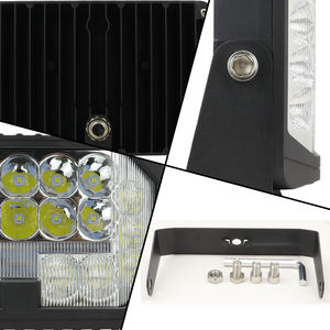 ไฟ LED สีขาวเหลือง 12V 90W 5000LM แบบยูนิเวอร์แซลสำหรับมอเตอร์ไซค์ ไฟสปอร์ตไลท์ ไฟเดย์ไลท์ 7 นิ้ว 32SMD สำหรับรถ Wrangler - Product Image 3