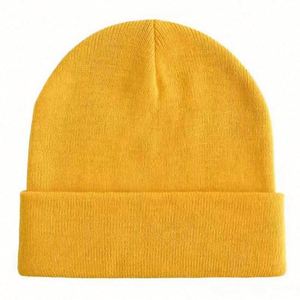 Bonnet en acrylique tricoté unisexe pour adultes, collection Automne-Hiver 2025, décontracté, chaud, anti-froid, avec logo brodé personnalisé - Product Image 6