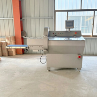 Machine à découper la viande congelée industrielle et commerciale de grande capacité, machine à découper les côtes de porc, machine à découper les steaks, équipement robuste