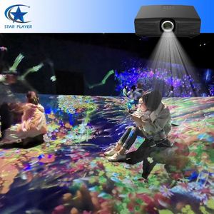 Máy chiếu <span class=keywords><strong>laser</strong></span> <span class=keywords><strong>3D</strong></span> nhập vai cho quảng cáo cung cấp trải nghiệm chiếu tường và chiếu phim hiệu quả về chi phí - Product Image 4