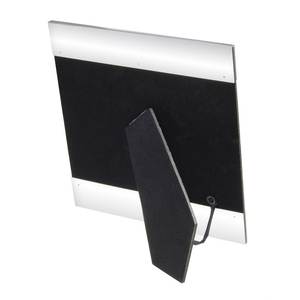 Cadre photo moderne 13x9 cm à rayures horizontales pour affichage mural ou sur table, usage décoratif pour la maison, en fer, métal, aluminium, bois - Product Image 3