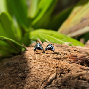 Boucles d'oreilles tendance en acier inoxydable 316L avec placage or PVD, résistantes et durables - Product Image 3