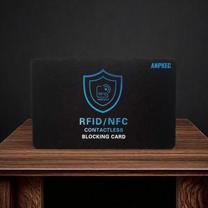 Module de blocage RFID avec impression personnalisée Blocage RFID <span class=keywords><strong>NFC</strong></span> Puce <span class=keywords><strong>Carte</strong></span> de crédit <span class=keywords><strong>Carte</strong></span> <span class=keywords><strong>bancaire</strong></span> <span class=keywords><strong>Protection</strong></span> sûre - Product Image 2