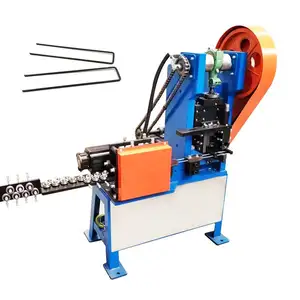 Machine de fabrication d'agrafes de paysage de cour, machine de pliage de fil