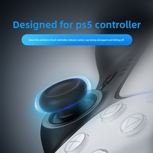 Tapas de Repuesto para Palancas de Mando de <span class=keywords><strong>PS5</strong></span> DualSense, Paquete de 6 Fundas Antideslizantes de Silicona para Joystick - Product Image 3