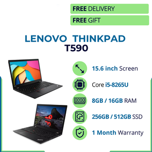 Ordinateur portable professionnel Thinkpad T590 I5-8ème génération, 16 Go de RAM, 512 Go SSD, 15,6 pouces, Windows 10, 95% neuf, pour les études, l'éducation, usage personnel et domestique - Product Image 4