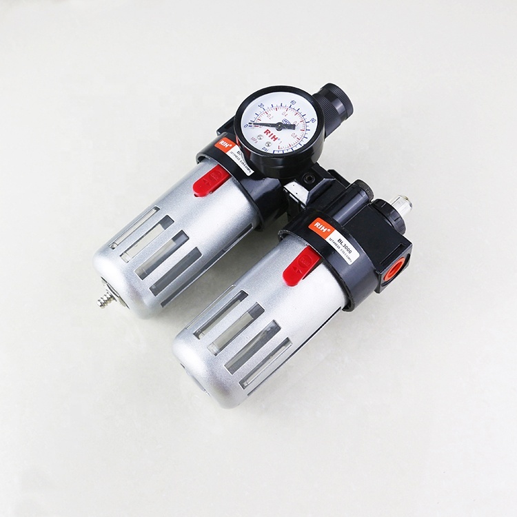 Filtro Regolatore D'Aria Per Compressore AC3010-03 – Alluminio, 3/8", Filtra Umidità E Particelle, Pressione 0,05–0,85 MPa, Ideale Per Officina