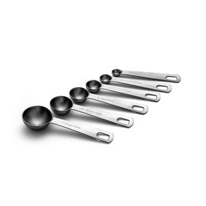 <span class=keywords><strong>Breal</strong></span>-Tazas de medición de acero inoxidable, juego de cucharas de medición para cocina, 6 piezas - Product Image 3