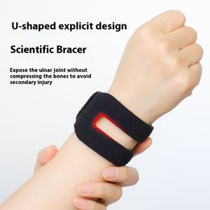 สายรัดข้อมือแบบบางแบบพกพาปรับได้สายรัดข้อมือเพื่อแก้ไขอาการบาดเจ็บฉีกขาด Tfcc รองรับกีฬาโยคะสายรัดข้อมือแบบอ่อน - Product Image 5