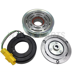 คลัตช์คอมเพรสเซอร์แอร์รถยนต์ SD7C16 สำหรับ CITROEN BERLINGO Box, FIAT ULYSSE, <span class=keywords><strong>LANCIA</strong></span> <span class=keywords><strong>PHEDRA</strong></span>, PEUGEOT 2008 1607424980 6453PN 9648138780 - Product Image 1