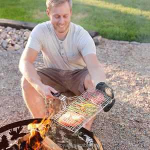 Grille <span class=keywords><strong>de</strong></span> cuisson en acier inoxydable 304 pour barbecue, rôtissoire, panier <span class=keywords><strong>de</strong></span> cuisson, grille <span class=keywords><strong>de</strong></span> barbecue - Product Image 4