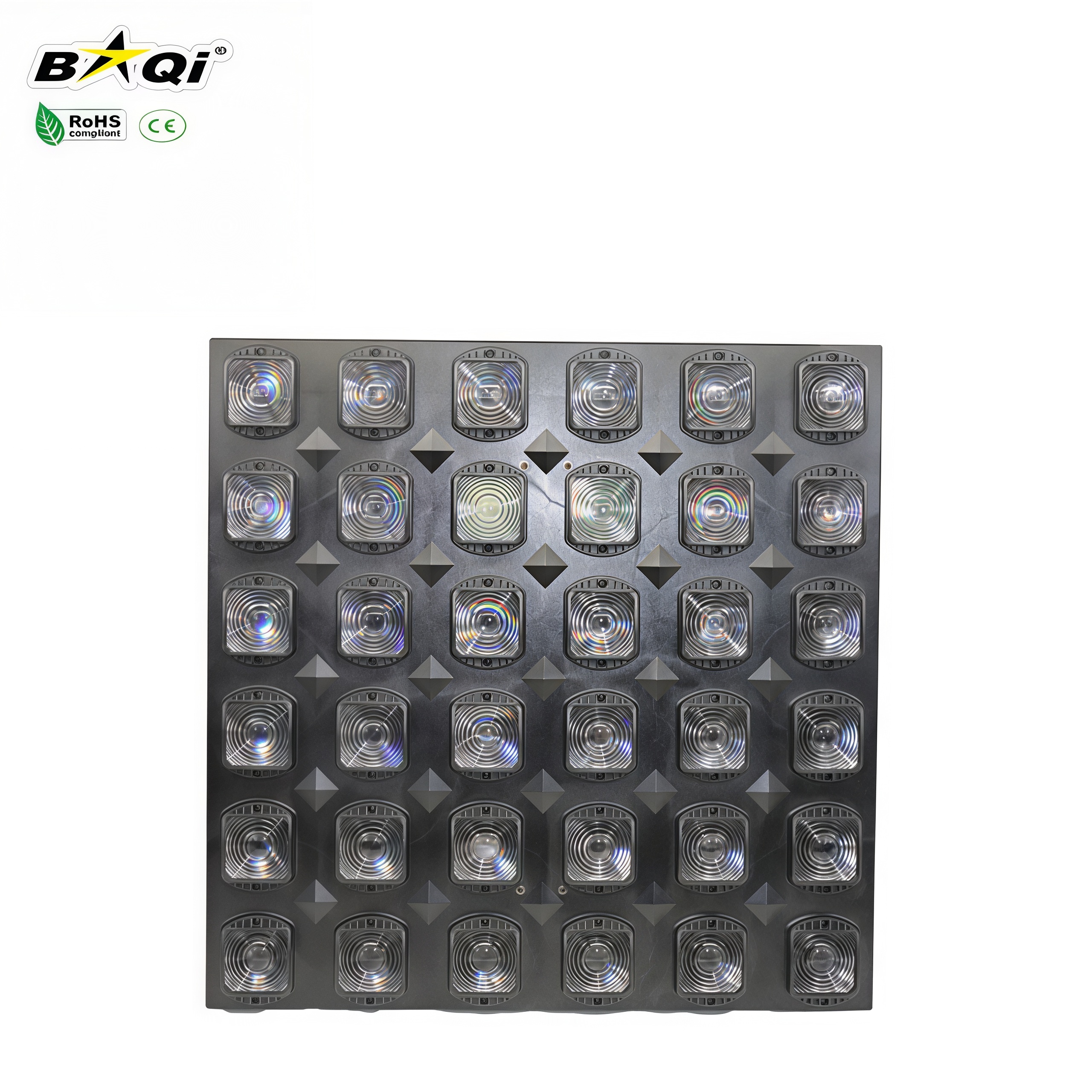 High Density 36pcs Wall Brick Stone Matrix RGB LED Light DMX512 Control 260W Pixel-Level Lighting for Professional Stage Rental