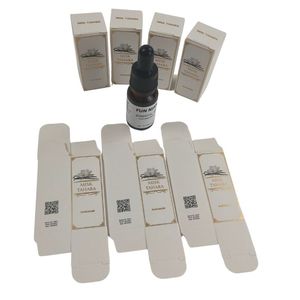 定制Logo白纸板纸卡化妆品5毫升10毫升纸盒香水样品精油包装盒 - Product Image 2